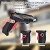 Spenco 47 in 1 Electric Screwdriver | Rotatable Cordless Screwdriver Drill with Handle and LED | Lights Rechargeable Screwdriver Set