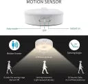 SPENCO Motion Sensor Light for Home with USB Charging Wireless Self Adhesive LED Night Lamp (3.35 cm, White)(Pack of 2)