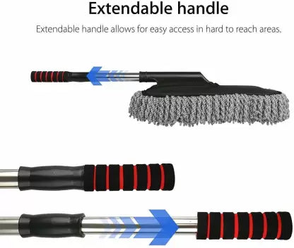 Spenco Microfiber Cleaner for Car/Kitchen/Walls/Dry and Wet Cleaning. Wet and Dry Duster Set