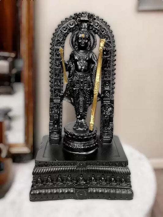 Spenco 8 Inch Handcrafted Ram Lalla Statue Murti Idol Decorative Showpiece - 20.32 cm  (Resin, Multicolor)