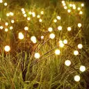 SPENCO Solar Firefly deco Solar Firefly garden outdoor led light and waterproof led light Solar Light Set  (Free Standing Pack of 2)