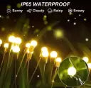 SPENCO Solar Firefly deco Solar Firefly garden outdoor led light and waterproof led light Solar Light Set  (Free Standing Pack of 2)