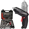 Spenco 47 in 1 Electric Screwdriver | Rotatable Cordless Screwdriver Drill with Handle and LED | Lights Rechargeable Screwdriver Set