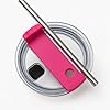1200ML Stainless Steel Tumbler with Handle & Straw, Double-Wall Vacuum Insulated, Leak-Proof Travel Sipper