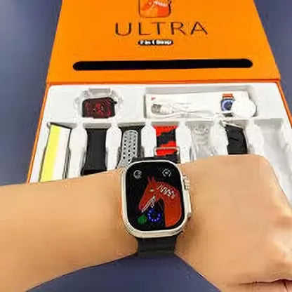spenco 7 strap ultra series watch and earbud combo Smartwatch  (Multicolor Strap, Free Size)