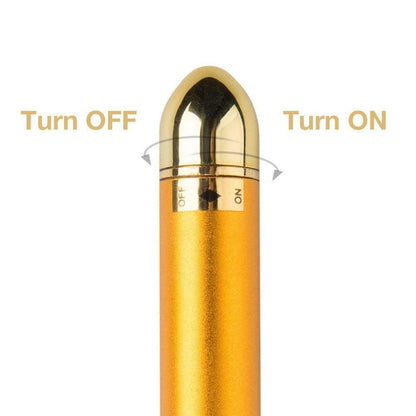 Golden facial massager, vibration massager for face