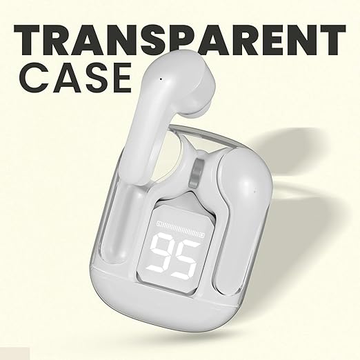 SPENCO Ultrapods TWS Earbud Transparent Design