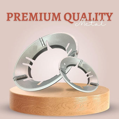 SPENCO Stainless Steel Gas Saver Burner Stand ( Pack of 2)