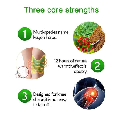 knee patches for pain relief – Extra Large Size | Joint, Back, Neck & Shoulder Pain Relief Stickers | Knee Pain Relief Products Natural (Pack of 50)