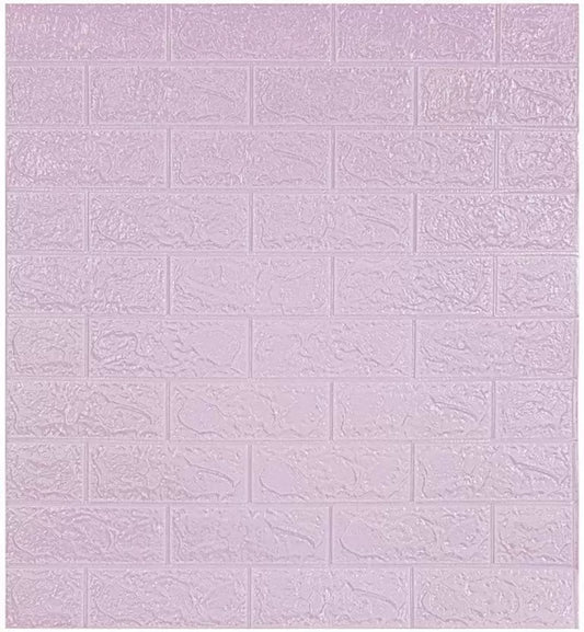 SPENCO Decorative Purple Wallpaper  (77 cm x 70 cm) (Pack of 10)