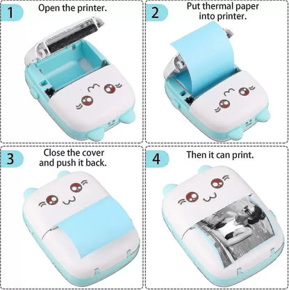 Spenco Pocket Printer for Prints Inkless Bluetooth Pocket Printer Pocket Printer