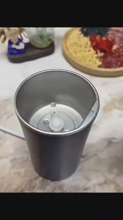spenco Electric Coffee Grinder Stainles Steel Nuts Coffee Bean Grinding Machine Portable Kitchen Profession Ceramic Grinder Coffeeware for Kitchen