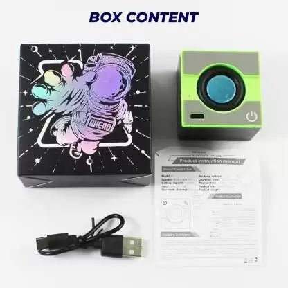 SPENCO Portable Wireless Hifi Stereo High Bass Bluetooth Speaker, Mobile Speaker Speaker Car Speaker