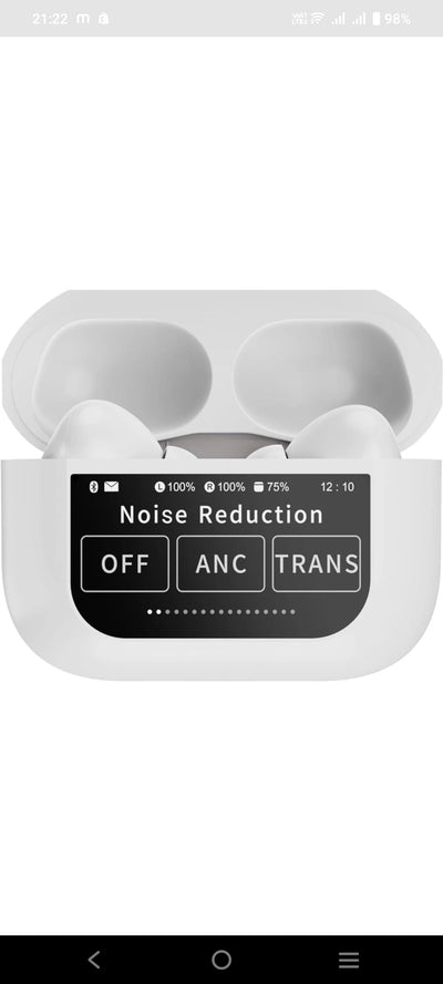 New Model Display Touch Screen Earbuds With 48 Hour Playtime Noise Cancelation Bluetooth