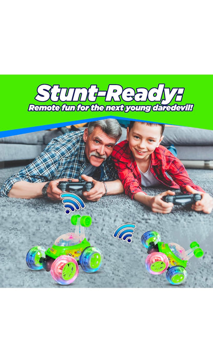 remote control stunt car