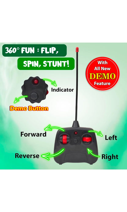 remote control stunt car