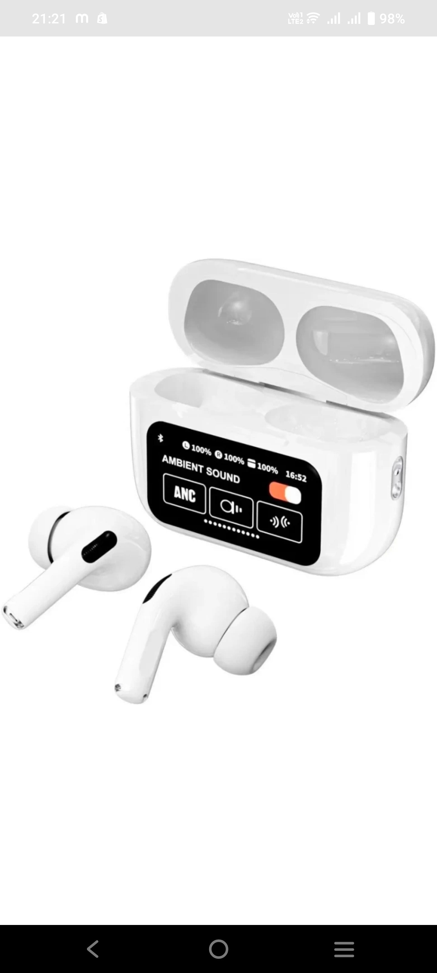 Spenco New Model Display Touch Screen Earbuds With 48 Hour Playtime Noise Cancelation Bluetooth