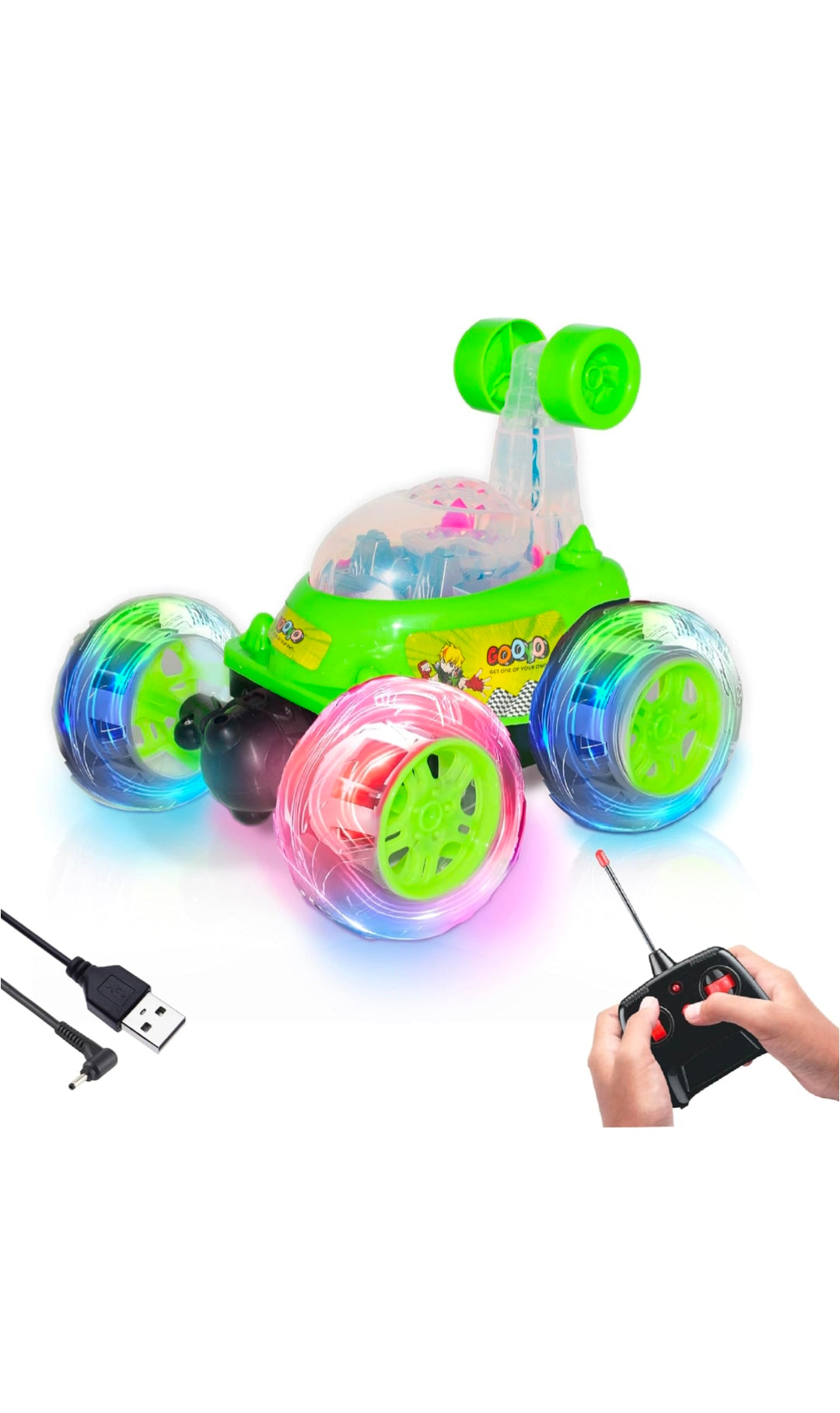 remote control stunt car