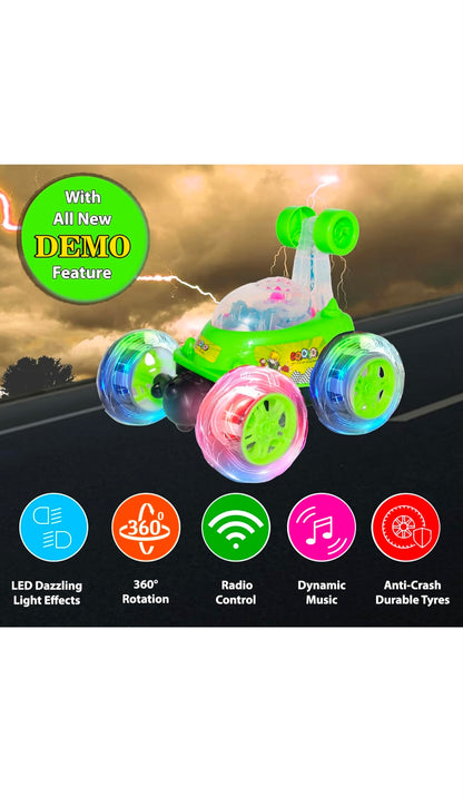 remote control stunt car
