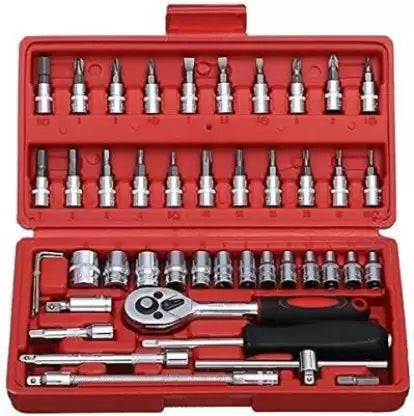 SPENCO Power & Hand Tool Kit  (46 Tools)