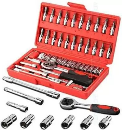 SPENCO Power & Hand Tool Kit  (46 Tools)