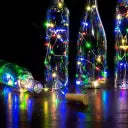 SPENCO 20 LEDs 2 m Multicolor Steady Bulb Rice Lights  (Pack of 8)